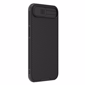 Nillkin CamShield Pro viedtālruņa apvalks iPhone 16e - melns