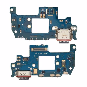 Charging Port Compatible With Samsung S711 S23 FE with Flex / plata OEM