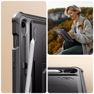 Tech-Protect Kevlar Pro korpuss Samsung Galaxy Tab S9 - melns