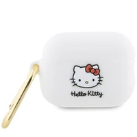 Hello Kitty silikona 3D Kitty galvas apvalks AirPods Pro 2 (2022/2023) - balts