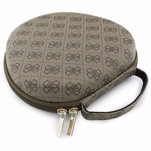 Guess Carry Box austiņas maciņš - brūns