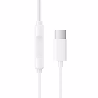 Borofone austiņas BM100 Fuente ar mikrofonu Type C (DAC) baltas