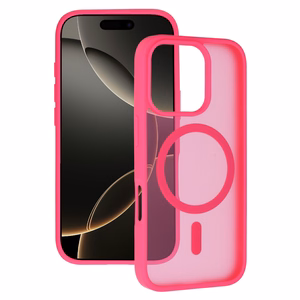Tel Protect Aura Matte Magsafe maciņš Iphone 15 Pro, spilgti rozā