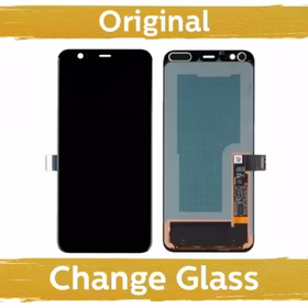 LCD Displejs Saderīgs ar Google Pixel 4 G020M Melns (Renewed: China)