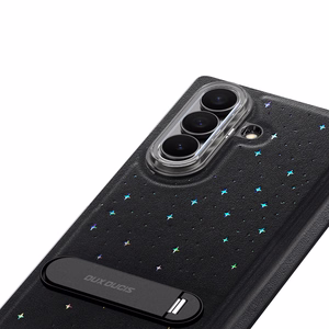 Dux Ducis Stex vāciņš Samsung Galaxy Z Fold 7 ar 360° statīvu - Melns