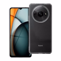 Caurspīdīgs 2 mm viedtālruņa apvalks XIAOMI Redmi A3 4G (ar kameras aizsardzību) caurspīdīgs