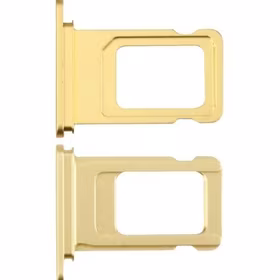 SIM card holder priekš iPhone 11 Dzeltens ORG