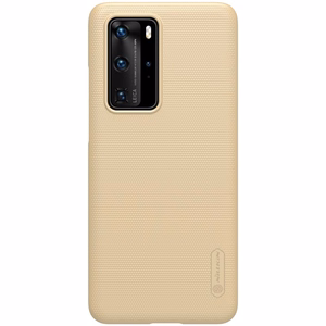 Nillkin Super Frosted Shield vāciņš ierīcei Huawei P40 Pro, zelta krāsā
