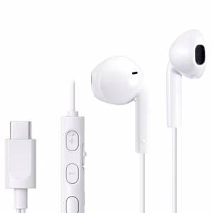 JVC HA-FR17UC USB Type-C vadu austiņas baltas