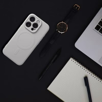 Maciņš "Silicone Mag Cover" priekš Samsung S948 S26 Ultra pelēks