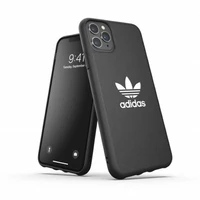 Adidas OR veidots apvalks Basic iPhone 11 Pro Max - melna un balta