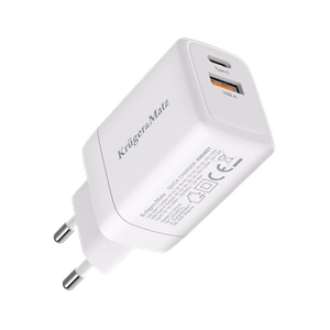 Kruger&Matz 45 W GaN tīkla lādētājs ar Power Delivery un Quick Charge