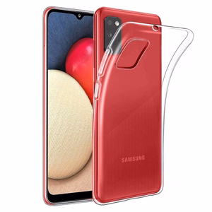 Чехол для Samsung A02s Back Case Ultra Slim 0,5 mm прозрачный