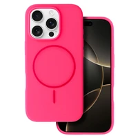 Magsafe Slim Silicone maciņš iPhone 16 Pro Max rozā