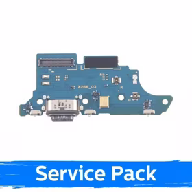 Uzlādes ports saderīgs ar Samsung A266 A26 5G ar flex / Plata (Service Pack)