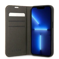 Guess GUBKP14SHG4SHP iPhone 14 6.1 "rozā / rozā grāmata 4G Vintage Gold Logo