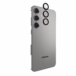 Case-Mate Aluminum Ring Lens Protector kameras lēcu aizsargstikls ierīcei Samsung Galaxy S24+, melns