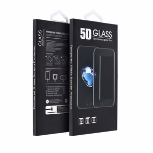 5D pilnas līmes aizsargstikls – iPhone 14 Pro melns