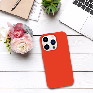 Tel Protect silikona Premium viedtālruņa apvalks Iphone 15 Pro Max sarkans
