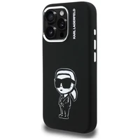 Karl Lagerfeld Silikona Karl Sketch MagSafe Maciņš for iPhone 16 Pro - melns