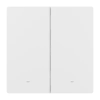 SONOFF M5-2C-86W WiFi Matter viedais sienas slēdzis (2 kanāli)