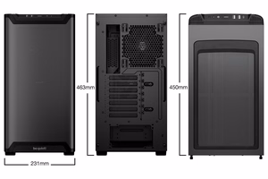 Корпус be quiet! PURE BASE 501 MidiTower ATX MicroATX MiniITX чёрный BG074