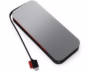 Lenovo Go portatīvais lādētājs 20000 mAh melns/pelēks