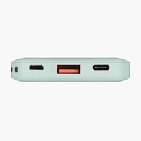 Portatīvais lādētājs Uniq Fuele mini 8000mAh USB-C 18W PD - zaļa