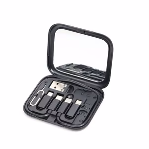 Setty travel adapter set 11 in 1 AD-S11-01 black