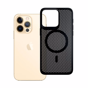 3mk COOLing MagCase viedtālruņa apvalks Apple iPhone 13 Pro Max – melns