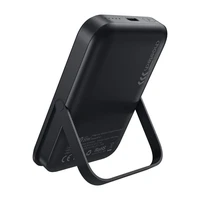 Magnētiskais portatīvais lādētājs Choetech B743 10000mAh 20W PD ar statīvu (melns)