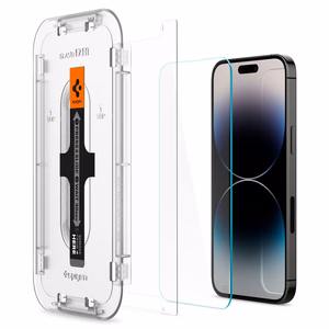 Spigen Glas.tR EZ Fit rūdīts stikls priekš iPhone 14 Pro - 2 gab.