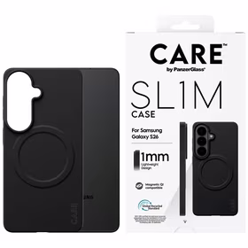 CARE by PanzerGlass SL1M Case for Samsung Galaxy S26 - Black