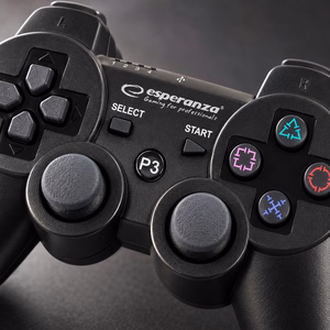Esperanza EGG109K spēļu kontrolieris melns Bluetooth Joystick analogais Playstation 3