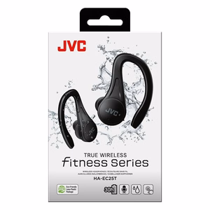 JVC HA-EC25TBU - in-ear headphones, melns