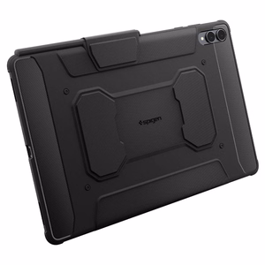 Spigen Rugged Armor „Pro“ apvalks Samsung Galaxy Tab S11 Ultra 14.6 planšetdatoram - melns