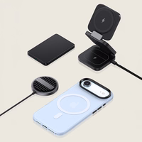 Benks Magnetic Lucid Armor maciņš (C068) iPhone 17 Air zils (Camera Control poga)