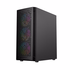 Gembird CCC-FC-400X Fornax 400X Gaming ARGB melns datora korpuss