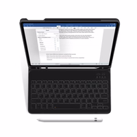 Tech-Protect SC Pen + Keyboard viedtālruņa apvalks ar klaviatūru iPad 10.9" 2022 - melns
