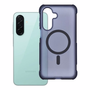Maciņš priekš Samsung A27 Forcell F-Protect BumperX Premium saderīgs ar MagSafe tumši zils