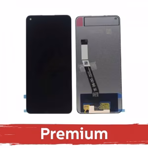 LCD дисплей совместимый с Xiaomi Redmi Note 9 черный OEM