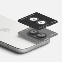 Ringke Kameras rāmja aizsargs 2-gabalu iPhone 16 / 16 Plus - melns