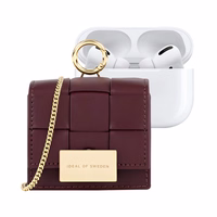 Ideal of Sweden Mayfair Clutch iPhone 11 Pro burgundiešu