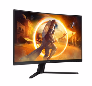 AOC G4 CQ32G4VE datora monitors 80 cm (31.5") 2560 x 1440 pikseļi Quad HD LCD melns, pelēks