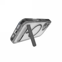 ZAGG Santa Cruz Snap KS MagSafe Maciņš with Stand iPhone 17 - Clear and Melns