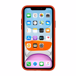 Vennus бампер с цветными кнопками для Samsung Galaxy A20S красный