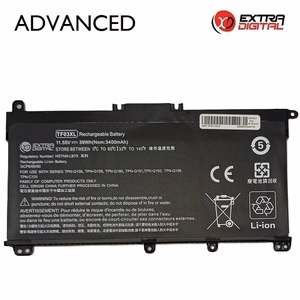 HP TF03XL klēpjdatora akumulators, 3400 mAh, Extra Digital Advanced
