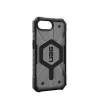 UAG Pathfinder caurspīdīgs Magnētiskais viedtālruņa apvalks iPhone 16e - pelēks/melns