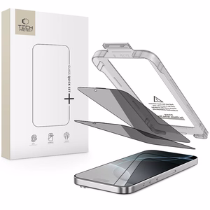 Tech-Protect Quick Set Spy+ Privacy стекло 2 шт. для iPhone 16 Pro