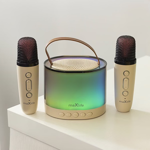Maxlife Bluetooth karaoke skaļrunis MXKS-200 rozā